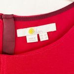 Boden Petite Laura Midi Dress Ottoman Sheath Drummer Red Textured Size 2P Photo 7