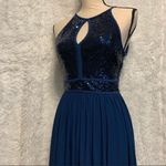 Morgan & Co keyhole jersey sequins Dress Photo 9