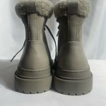 Splendid Yvonne New Women's Size 9.5 Suede Laced Hiking Boots Combat Outdoors Gray Photo 3
