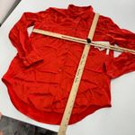 Equipment Femme Top Womens Medium‎ Red Bloodshot Essential Shine Shirt Silk Photo 7