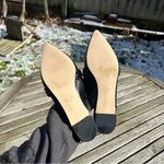 Nine West  Aliby Pointed Flat Mules Womens 9.5 Black Slip On Casual‎ Shoes Photo 6