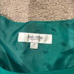 Jones Studio  Green Dress SIZE 14 Photo 2