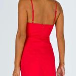 Princess Polly  NOVELLA MINI DRESS RED size 6 nwot Photo 2