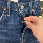 Levi's Levi’s Premium 501 High-Rise Distressed mini Shorts in Salsa Destiny Wash sz 27 Photo 5