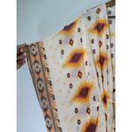 Cato Sheer Aztec Western Print Summer Cardigan Womens Sz L Kimono Rodeo Light Photo 1