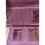 Guano Tong Genuine Leather Wallet Maroon Trifold RFID Organizer Zip Pocket Red Photo 10