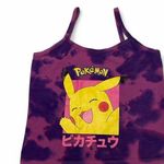 Pokémon Women’s M - purple tie dye  Pikachu - tank top Photo 0