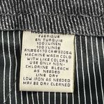 Elevenses NEW Womens Trousers Wide Leg 100% Linen Pants Cuffed Hem Black Sz 2S Photo 5