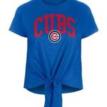 MLB Chicago Cubs Women's Front Knot T Photo 0