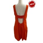 Shinestar Orange Open Back Romper Size L NWT 39-51 Photo 1