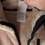 PINK - Victoria's Secret  M Sherpa Fleece Jacket Beige 1/2 Zip Cozy Feminine Soft Photo 5