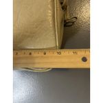 DC Design Collection Shoulder Bag Womens Ivory Faux Leather Crossbody Organizer Photo 6