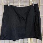 Athleta Preppy Athleisure Minimalist Designer Skirt Skort Black Medium Photo 0