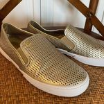 Michael Kors Michael gold perforated flats size 8.5 Photo 6