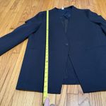 Spanx  Perfect Collarless Navy Pinstripe Blazer Size XL Photo 6