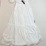 Lulus Elegant White Puff Sleeve Maxi Dress Photo 3