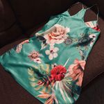 South Moon Under Floral Silk Dress Photo 7