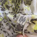 Banana Republic Floral Lightweight Cotton Ruffled Mini Skirt Photo 5