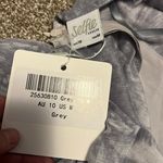 Selfie Leslie Kerry Layered Balloon Sleeve Dress Grey Photo 10