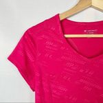 Tek Gear  Hot Pink Short Sleeve Athletic Top S Photo 3