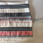 Abbeline textured canvas striped skirt size small Photo 6
