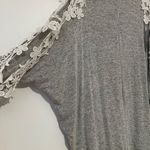 Bo Bel Ladies Bo-Bel Cold Shoulder Crochet Tunic Blouse Medium Photo 2