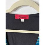 Carina Kimono Cardigan Women L Black Blue Green Silk Mesh Lace Whimsygoth Artsy Size L Photo 3