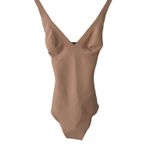 Lululemon NWT Skims Body Unlined Plunge Thong Bodysuit Clay Size XXS Photo 2