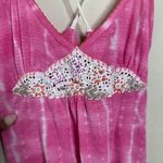 Free People Intimately Tie Dye Embroidered Night Chemise Dress Photo 3