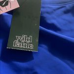 Wild Fable  Royal Blue Bikini Bottom mid rise 3X (24-26) Photo 2