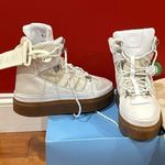 Ivy Park NWT Adidas x High Top Platform Sneaker Icy Park Beyonce White 9.5 Photo 0