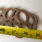 Abercrombie & Fitch  Genuine Leather Belt Cutouts Small Photo 4