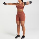 Gymshark  Adapt Camo Seamless Wrap Style Textured Camo Sports Bra Size Large Photo 10