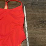 Outdoor Voices  Pink & Light Pink One Piece Swimsuit, Size Small Photo 4