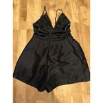 Free People Sylkie Romper Blue Velvet Top Black Shimmer Bottom Size 0 Photo 7