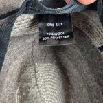 Adora Fedora Hat One Size Taupe Brown Wool Blend Felt Stripe Adjustable‎ Casual Photo 7