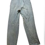 DKNY Vintage Jeans High Rise Straight Leg 100% Cotton “In Women We Trust” Patch Photo 15