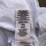 Free People  Lover Her Madly White Oversized Button Down Shirt Women's Size Small Photo 7