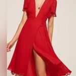 Reformation  Frances Red Dress Size small Photo 0