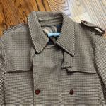 Red Valentino Brown houndstooth  Coat Photo 3