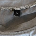 Faith Can Move Mountains Silk Screen Graphic Tee Shirt Size Medium Gray Photo 2