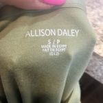 Allison Daley  Size S/Pay short sleeve green top Photo 7