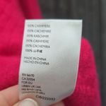 Free People  Pink V-Neck Sweater 100% Cashmere Photo 4