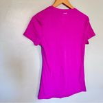 Adidas climalite workout short sleeve performance athletic tee pink small Photo 3