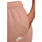 Nike  Sportswear Club Fleece Mid-Rise Joggers NWT Rose Gold/ White Medium Photo 5
