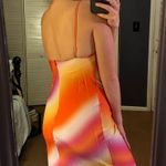 Sunset Ombré Midi Dress Multiple Size M Photo 2