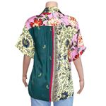 Anthropologie  Oversized Surf Shirt, Green, XS Photo 9