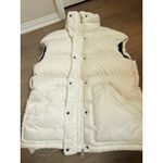 Perfect Moment Oversized Down Ski‎ Vest Medium Ski Cold Puffer Outdoor Snow White Photo 7