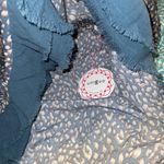 Umgee  medium leopard print skirt pockets front not lined elastic waistband NWT Photo 6