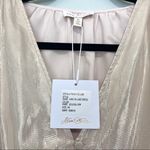 Anna Cate Caelyn Lame Gold Metallic Shimmer Mini Dress XS Photo 9